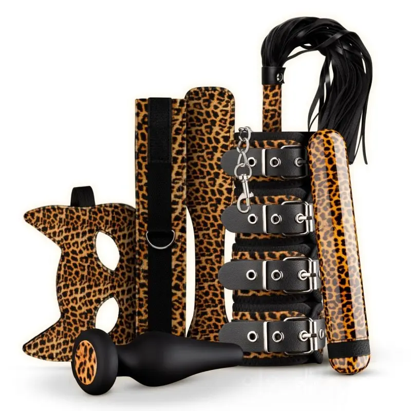 Набор BDSM-аксессуаров Panthra Gato 8-piece set