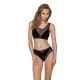 Топ с прозрачной вставкой Passion PS002 TOP M, black