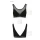 Топ с прозрачной вставкой Passion PS002 TOP M, black