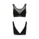 Топ с прозрачной вставкой Passion PS002 TOP M, black
