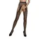 Эротические колготки-бодистокинг Passion ECO S003 black, с доступом, имитация подвязок