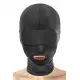 Капюшон для БДСМ с открытым ртом Fetish Tentation Open Mouth Hood