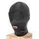 Капюшон для БДСМ с открытым ртом Fetish Tentation Open Mouth Hood