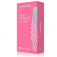 Вакуумный стимулятор с вибрацией CuteVibe Foxy Pink