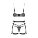 Комплект Obsessive Blomentis 3-pcs set M/L