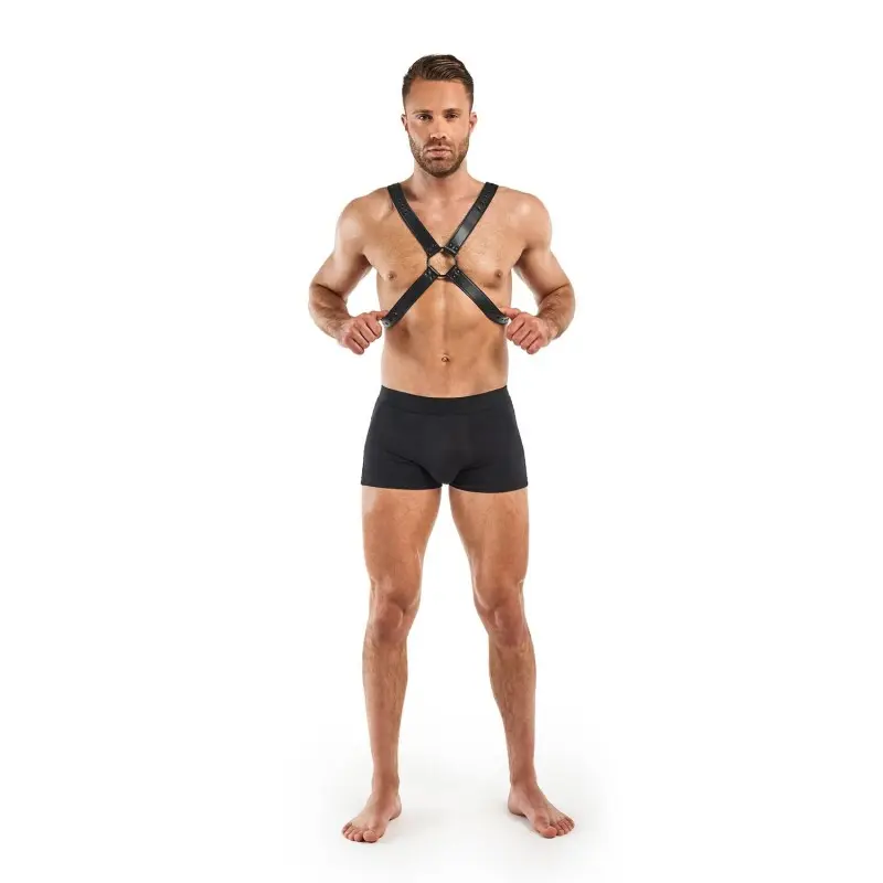 Портупея Bedroom Fantasies: Lionel Bondage Harness, черная