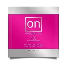 Пробник збудливого гелю Sensuva - ON for Her Arousal Gel Ice (4 мл)