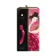 Вибромассажер Shunga Zoa Raspberry, двусторонний