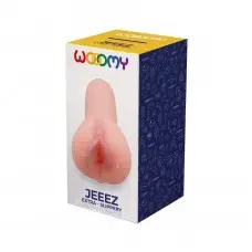 Мастурбатор-вагіна Wooomy Jeeez Masturbator Vagina, м’які відкриті губи, 11,6х5,4 см
