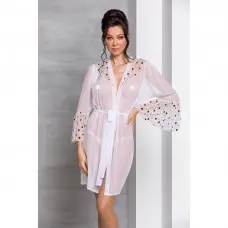 Воздушный пеньюар Passion LOVELIA PEIGNOIR S/M, white