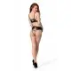Комплект Passion KRISTEEN SET black S/M