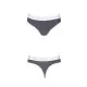 Спортивные трусики-стринги Passion PS007 PANTIES XL, dark grey