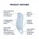 Вакуумный клиторальный стимулятор с вибрацией Satisfyer Pocket Pro 1 Blue