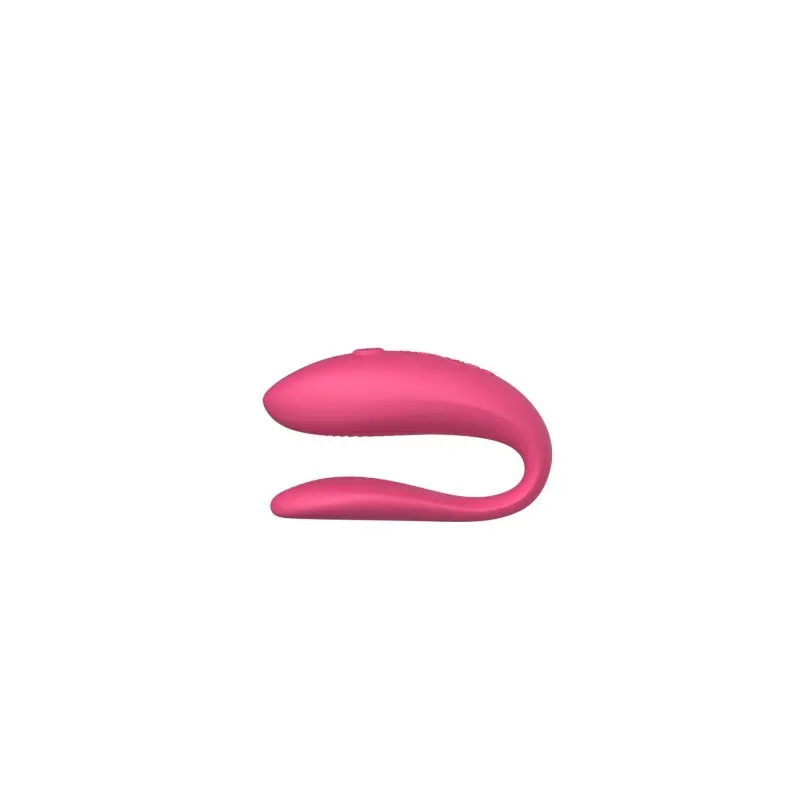 Смарт-вибратор для пар We-Vibe Sync Lite Pink, 10 виброрежимов, можно совмещать с проникающим сексом