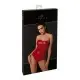 Корсет Noir Handmade F355 Red powerwetlook corset - M