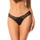 Сетчатые трусики под омбре Obsessive Bella Rou panties XS/S