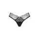 Сетчатые трусики под омбре Obsessive Bella Rou panties XS/S