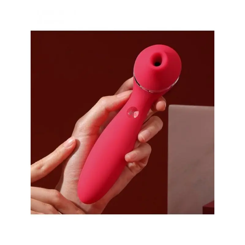 Вакуумный вибратор KISTOY Polly Plus Red