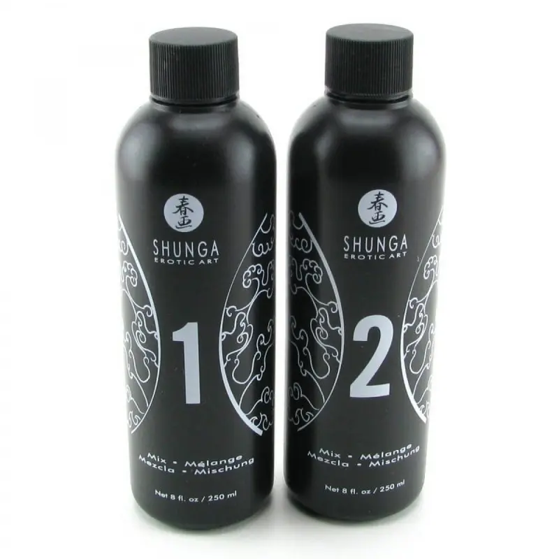 Гель для NURU-массажа Shunga Oriental Body-to-Body – Sparkling Strawberry Wine плюс простыня