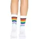 Носки женские в полоску Leg Avenue Pride crew socks Rainbow, 37–43 размер