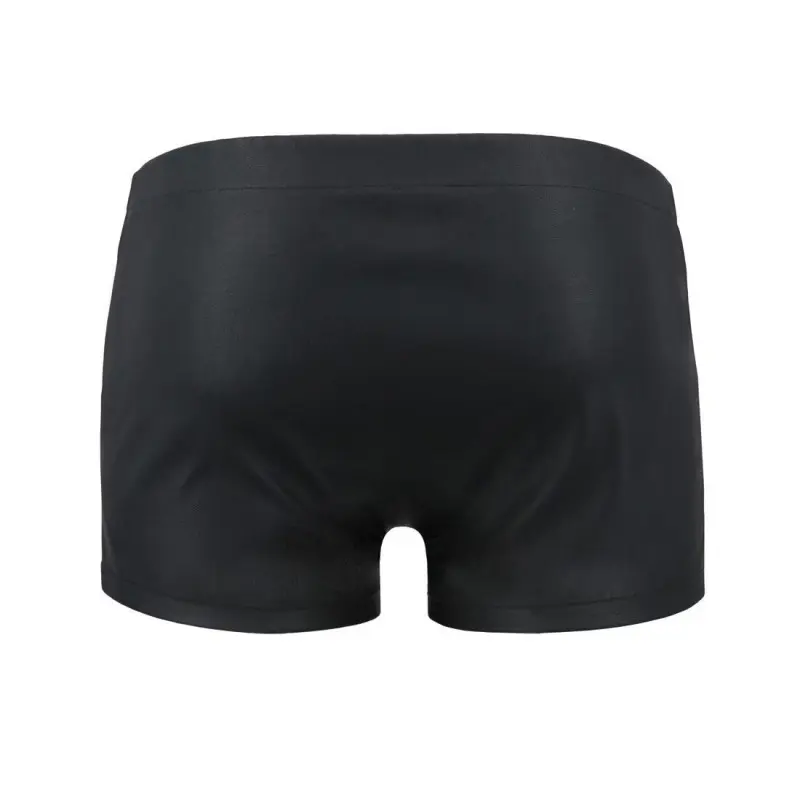 Мужские кожаные боксеры с заклепками Passion 048 SHORT DAVID L/XL Black