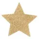 Пэстис - стикини Bijoux Indiscrets - Flash Star Gold, наклейки на соски