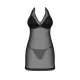 Пеньюар Obsessive Medilla chemise & thong XL/2XL