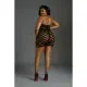 Платье-бодистокинг Moonlight Plus Model 10 XL-XXXL Black