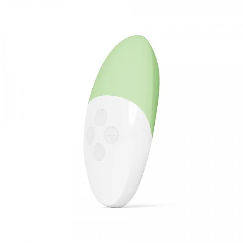 Музыкальный вибратор для клитора LELO SIRI 3 Green, вибрации в ритме звуков без смартфона