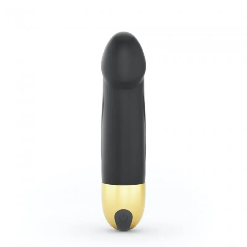 Вибратор Dorcel Real Vibration S Gold 2.0, диам 3,7см, перезаряжаемый, для точки G