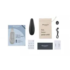 Вакуумный клиторальный стимулятор Womanizer Classic 2 - Black, 10 режимов, функция Afterglow
