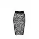 Юбка Noir Handmade F302 Ambivalence lace up midi skirt - XXL