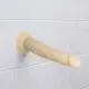 Фаллоимитатор Naked Addiction — 9″ Silicone Dual Density Bendable Dildo Vanilla, вибропуля в подарок