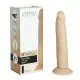 Фаллоимитатор Naked Addiction — 9″ Silicone Dual Density Bendable Dildo Vanilla, вибропуля в подарок