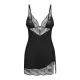 Пеньюар и трусики Obsessive Lobellis chemise & thong M/L