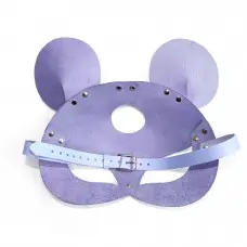 Шкіряна маска мишки Art of Sex - Mouse Mask, колір Лавандовий