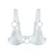 Лиф из натуральной кожи Feral Feelings - Bikini Top White