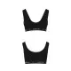 Спортивный топ с широкой резинкой Passion PS004 TOP XL, black