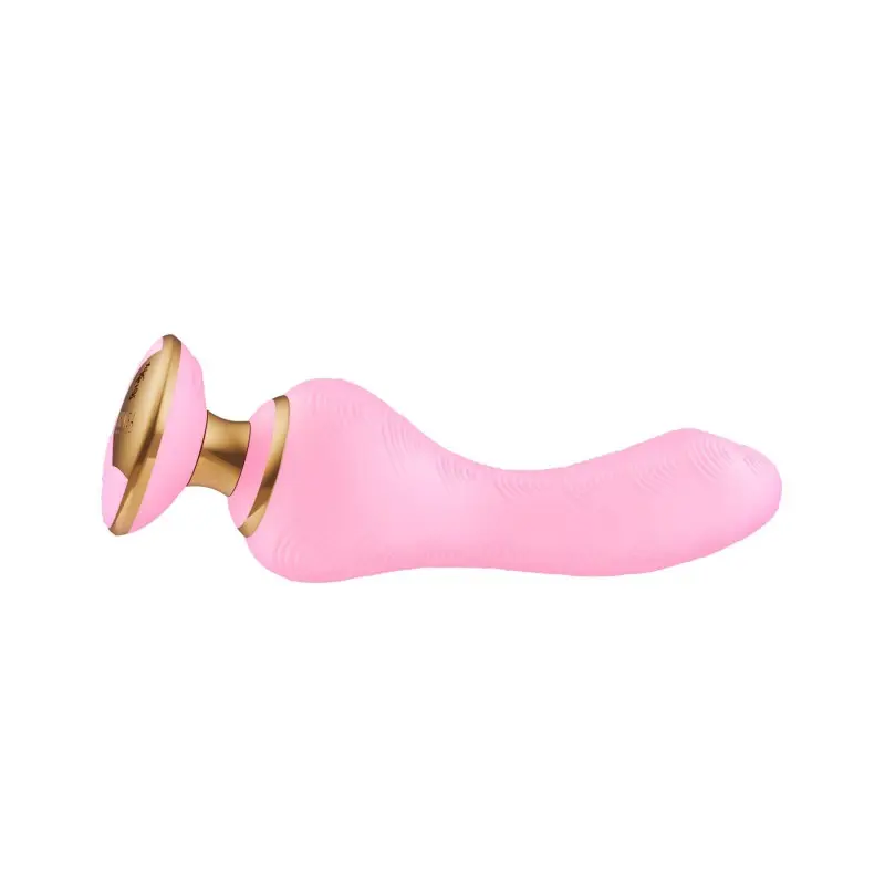 Вибратор для точки G Shunga Sanya Light Pink, гибкий ствол