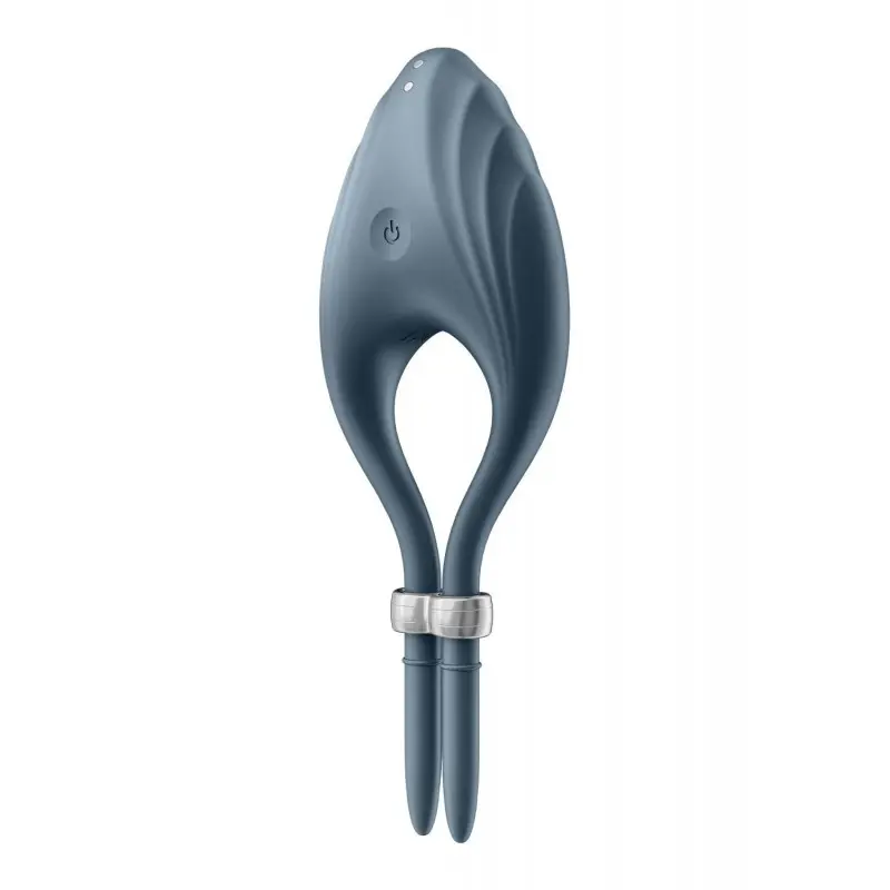 Эрекционное вибокольцо лассо Satisfyer Duelist Dark Blue, 10 режимов, мощный мотор