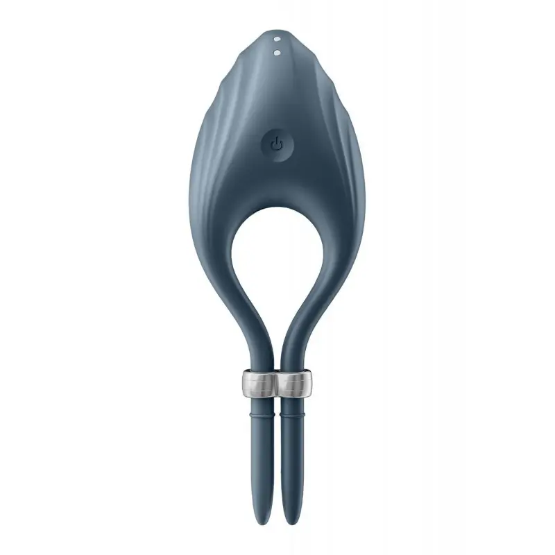 Эрекционное вибокольцо лассо Satisfyer Duelist Dark Blue, 10 режимов, мощный мотор