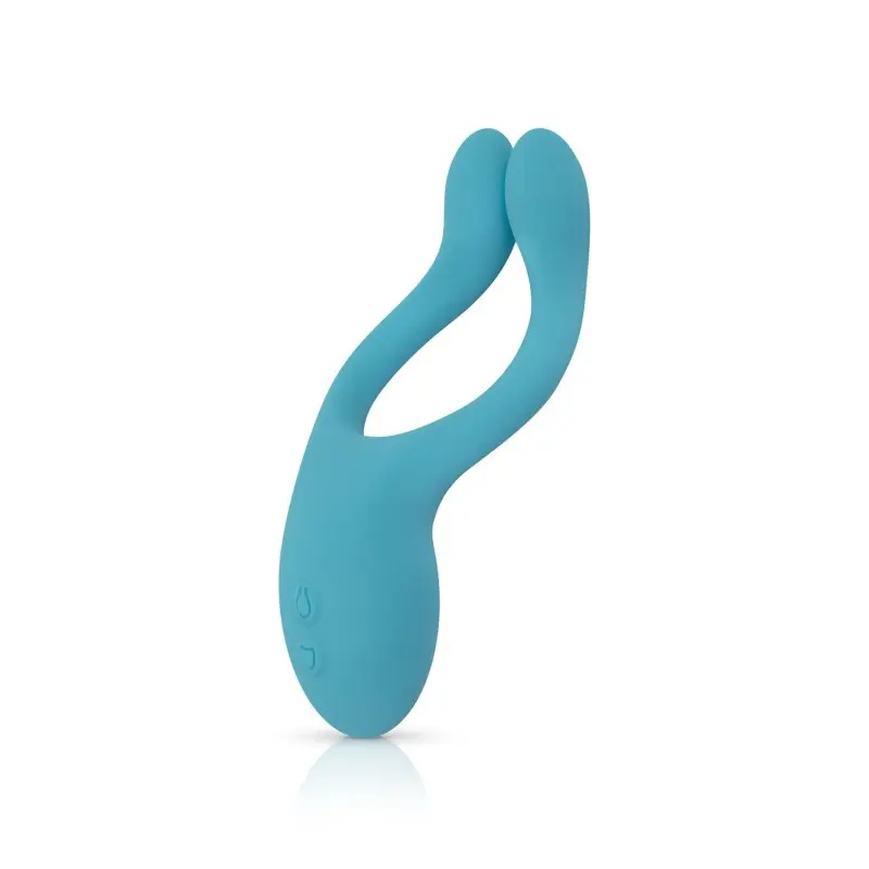Универсальный вибратор для пар Cala Azul – Dani Couples Toy, 10 режимов