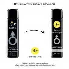 Густая силиконовая смазка pjur MAN Premium Extremeglide 100 мл с длительным эффектом, экономная
