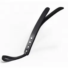 Паддл двухслойный Feral Feelings Leather Mini Paddle Black, натуральня кожа, black