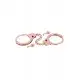 Наручники Fetish Tentation Premium Chick wrist cuffs in rose-gold metal