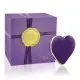 Вибратор-сердечко Rianne S: Heart Vibe Purple, 10 режимов, медицинский силикон, подарочная упаковка