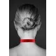 Чокер с замочком-сердечком Bijoux Pour Toi - HEART LOCK Red, экокожа