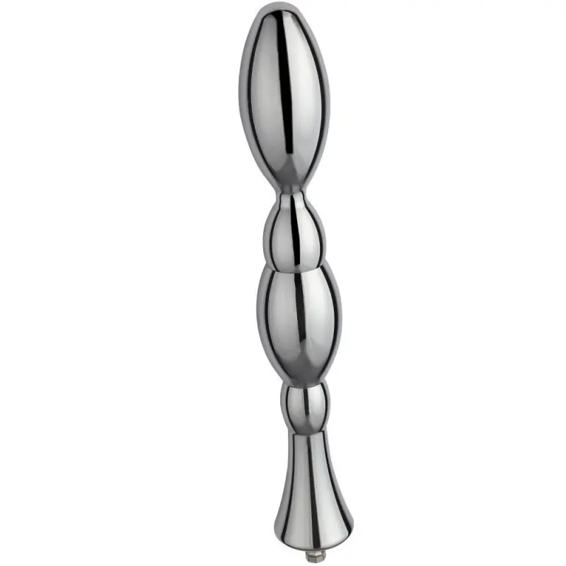 Металлический анальный плаг для секс-машин Hismith Bullet Anal Toy, система KlicLok