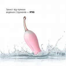 Ультразвуковой вибратор для клитора Otouch Bloom Ultrasonic Clitoris, 3 насадки