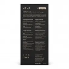 Масажер простати LELO Loki Wave 2 Base Blue, 2 мотори, манливий рух + вібрація